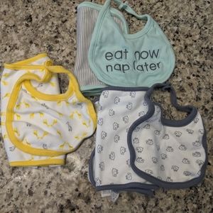Bib and burp cloth bundle